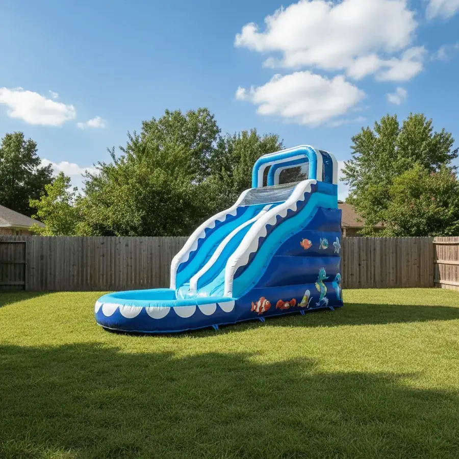 Aqua Rush Water Slide for hire in Perth